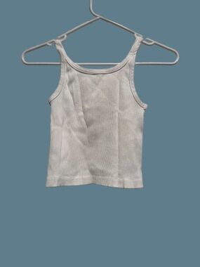 Brandi Melville  Ribbed Tank Top - White